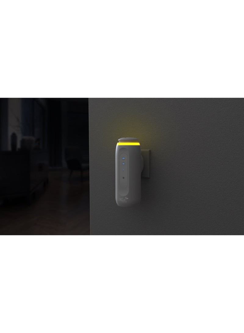 Fresh Sense G-Model Smart Oil-Based Plug-in Aroma Diffuser - Bluetooth App Control & LED Light - White - Image 5